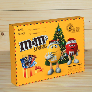 M&Ms Посылка (ММС) c весом набора 685 гр. и количеством сладостей 22 шт. в Калуге